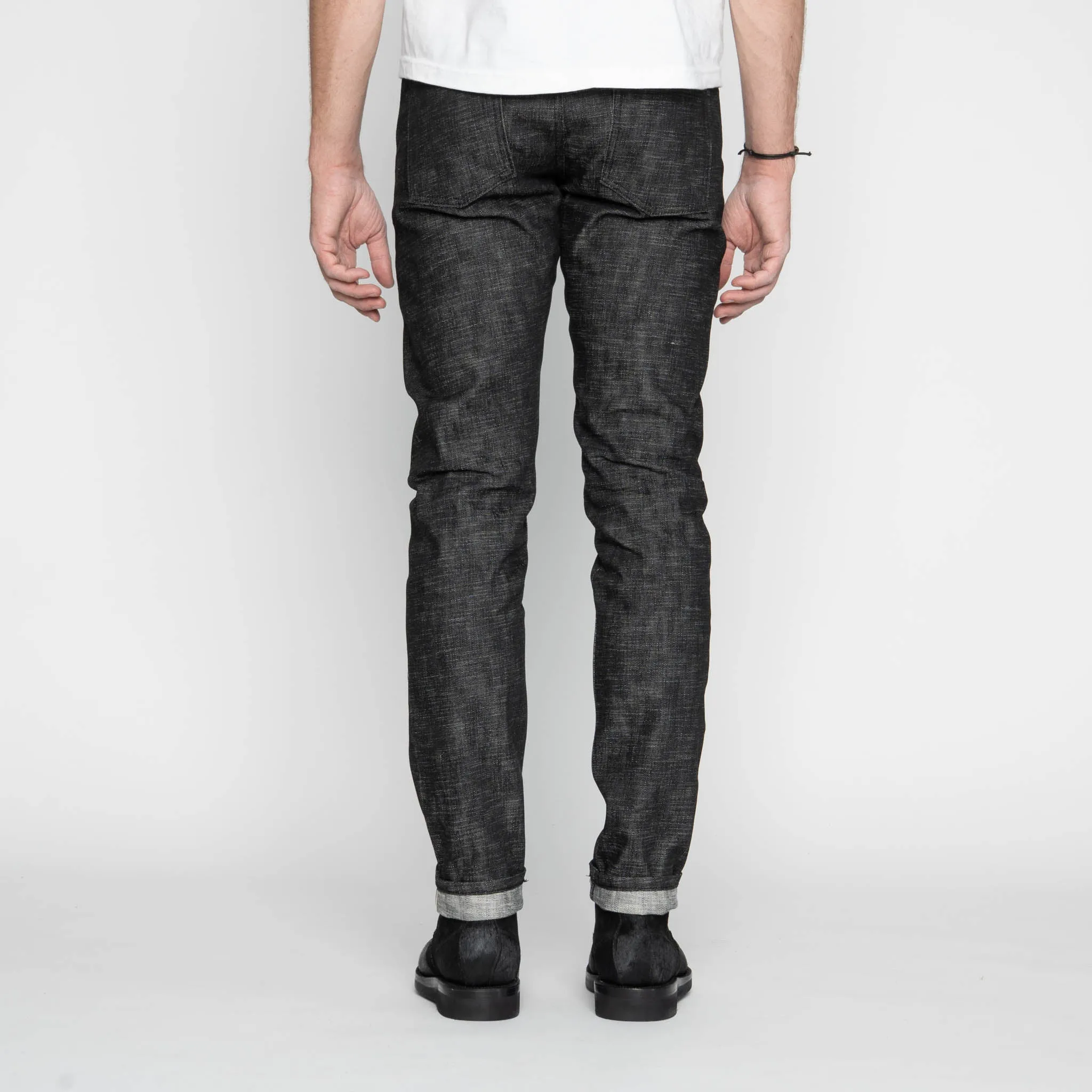 Modern Fit Secure Closure System Super Guy - 1954?Godzilla?Selvedge - Black