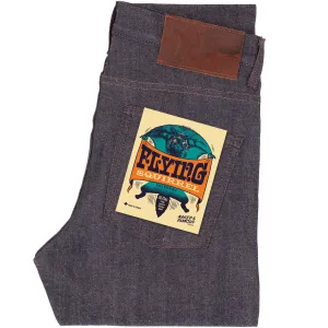 Minimal Aesthetic Sustainable Creative Look Super Guy - Flying Squirrel Selvedge - Indigo