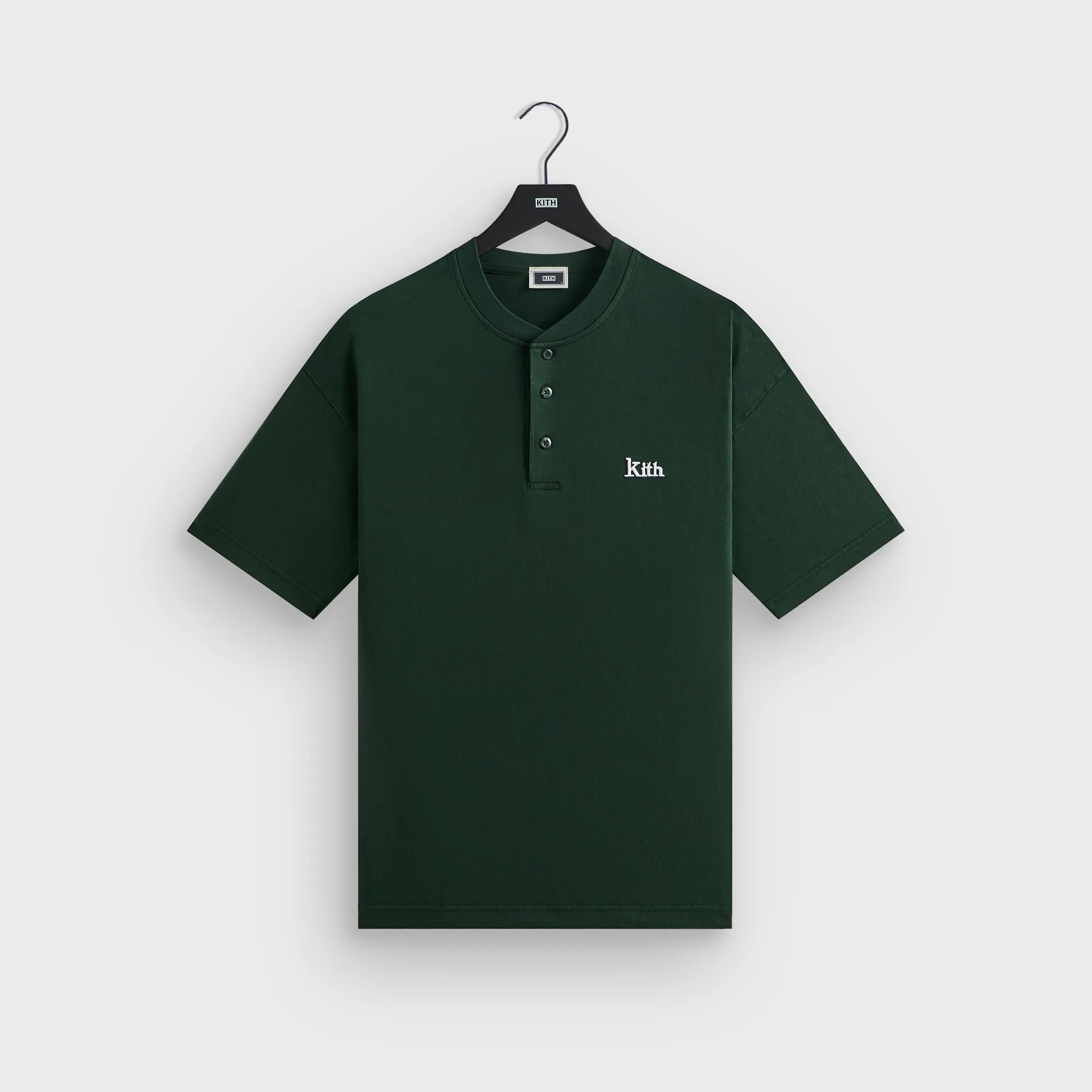 Pre Shrunk Cotton Kith Huntington Tee - Stadium
