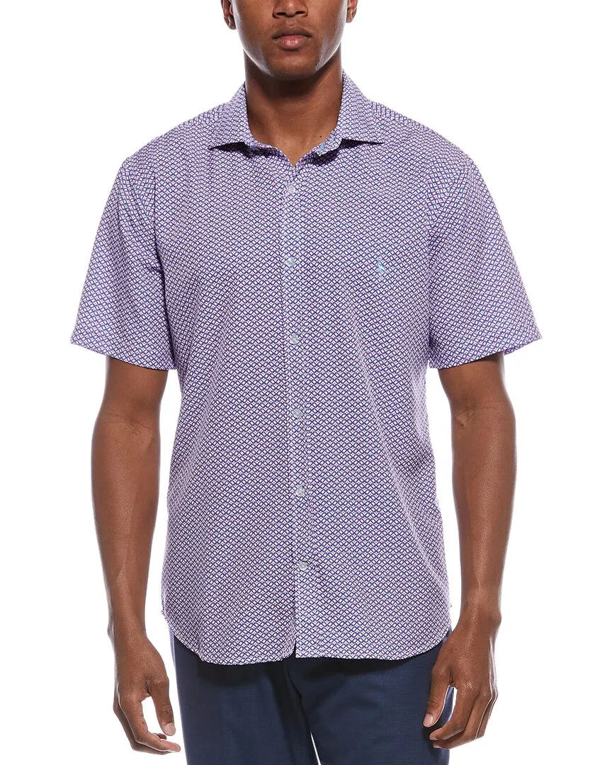 Tall friendly TailorByrd X Grid Performance Shirt