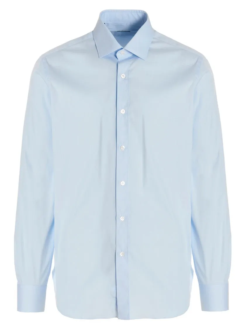 Smart Layering Tailored Cotton Poplin Shirt