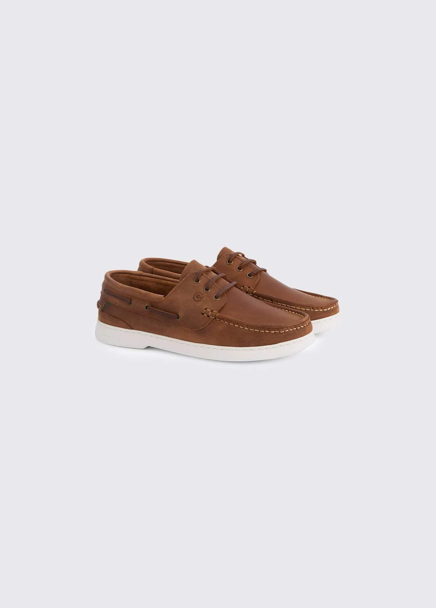 Fashionable Look Spring Light Tavira Men's dubarrylite? Three Eye-Tie Moccasin - Chestnut