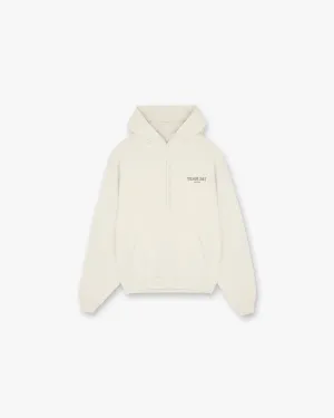 Team 247 Oversized Hoodie - Cream Weekend Casual