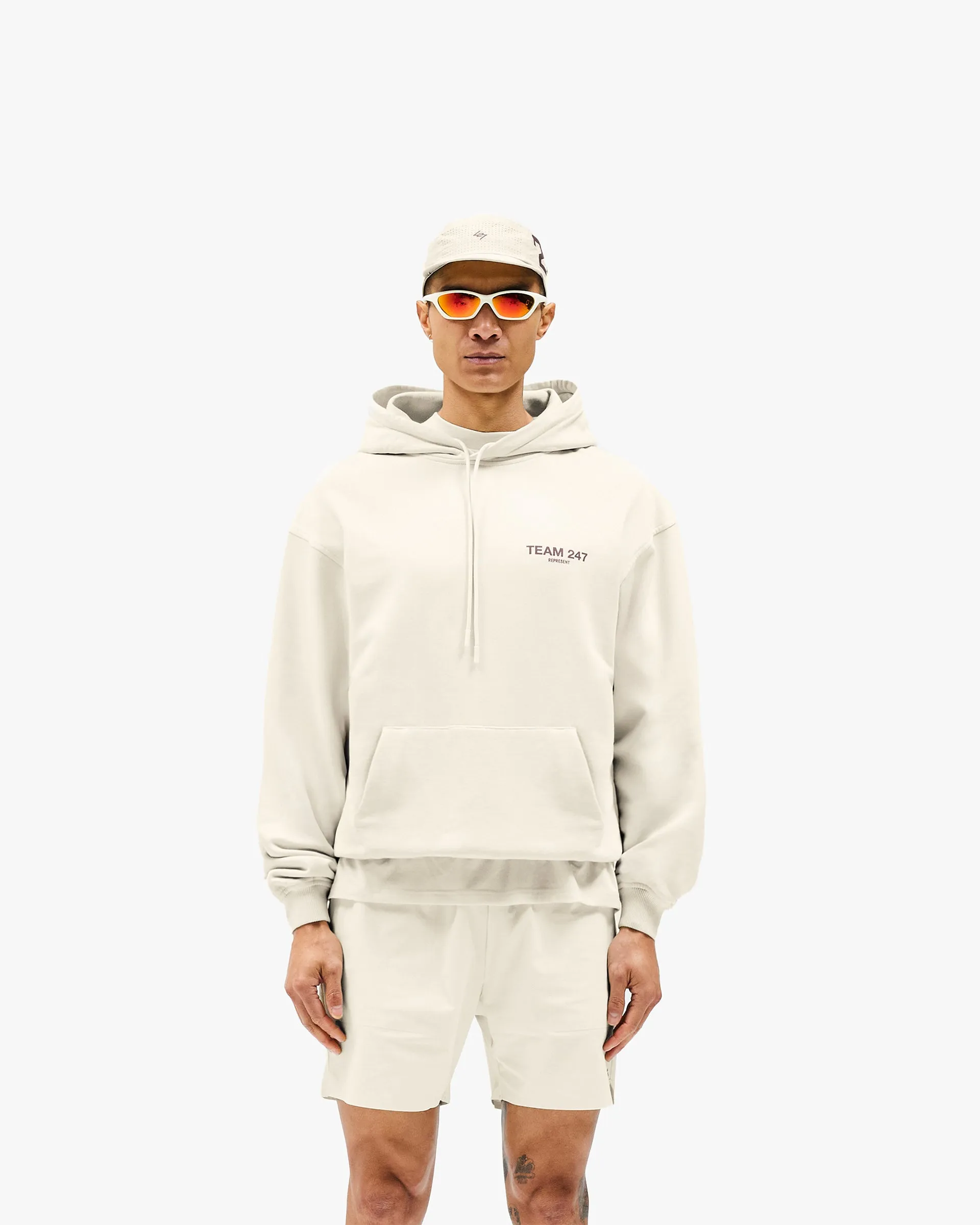 product loop stability Team 247 Oversized Hoodie - Cream
