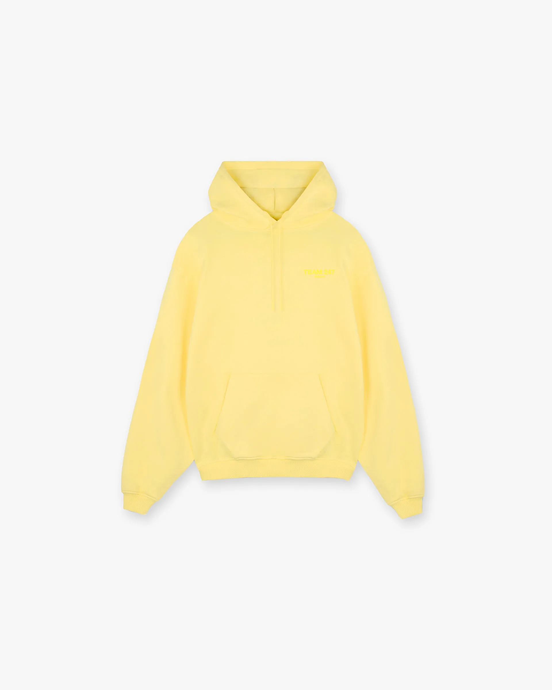 Travel Bold Team 247 Oversized Hoodie - Lemon