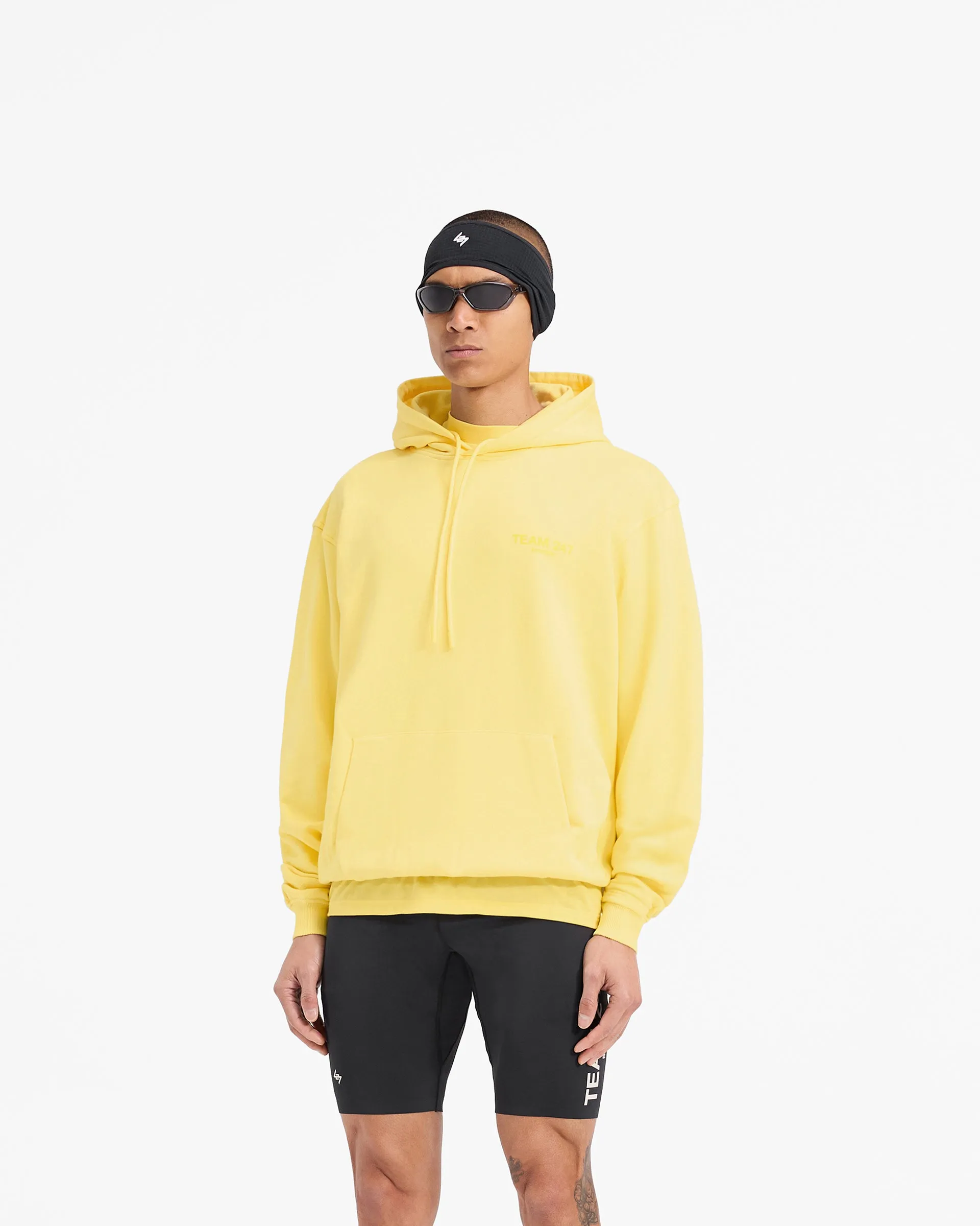 Team 247 Oversized Hoodie - Lemon product premium quality Cool Shades