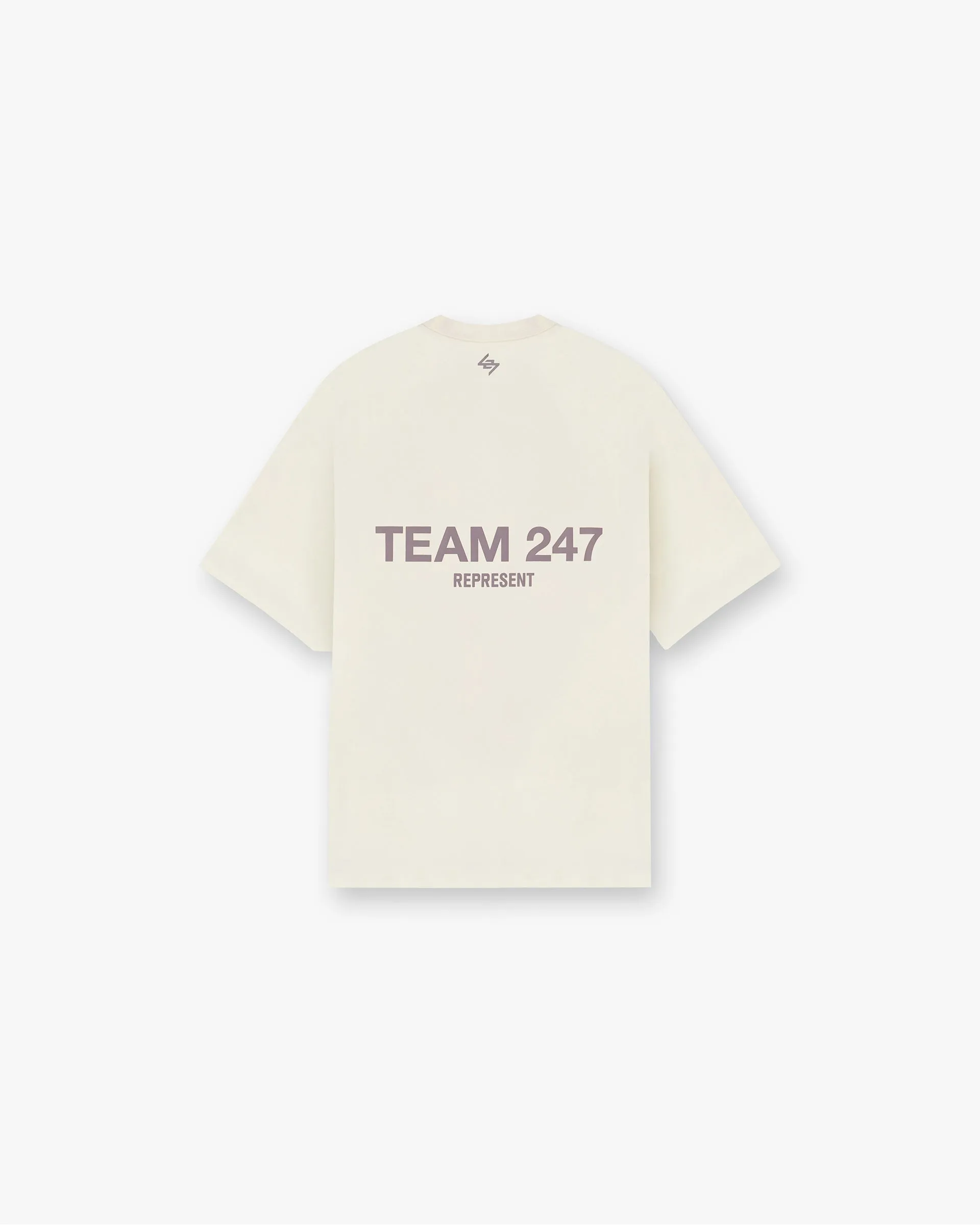 Team 247 Oversized T-Shirt - Cream Fun Prints