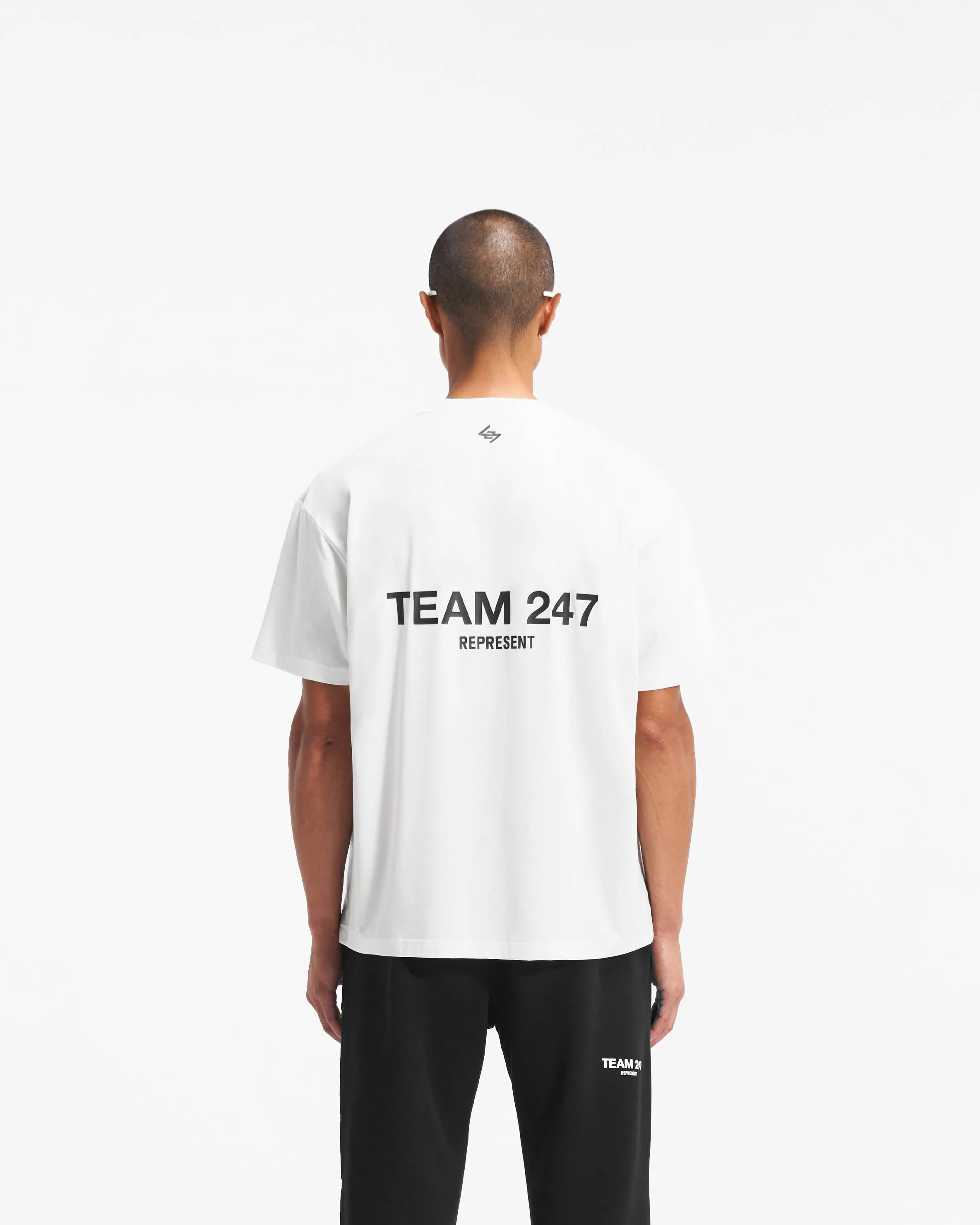 Teenager coolness Relaxing Day Team 247 Oversized T-Shirt - Flat White