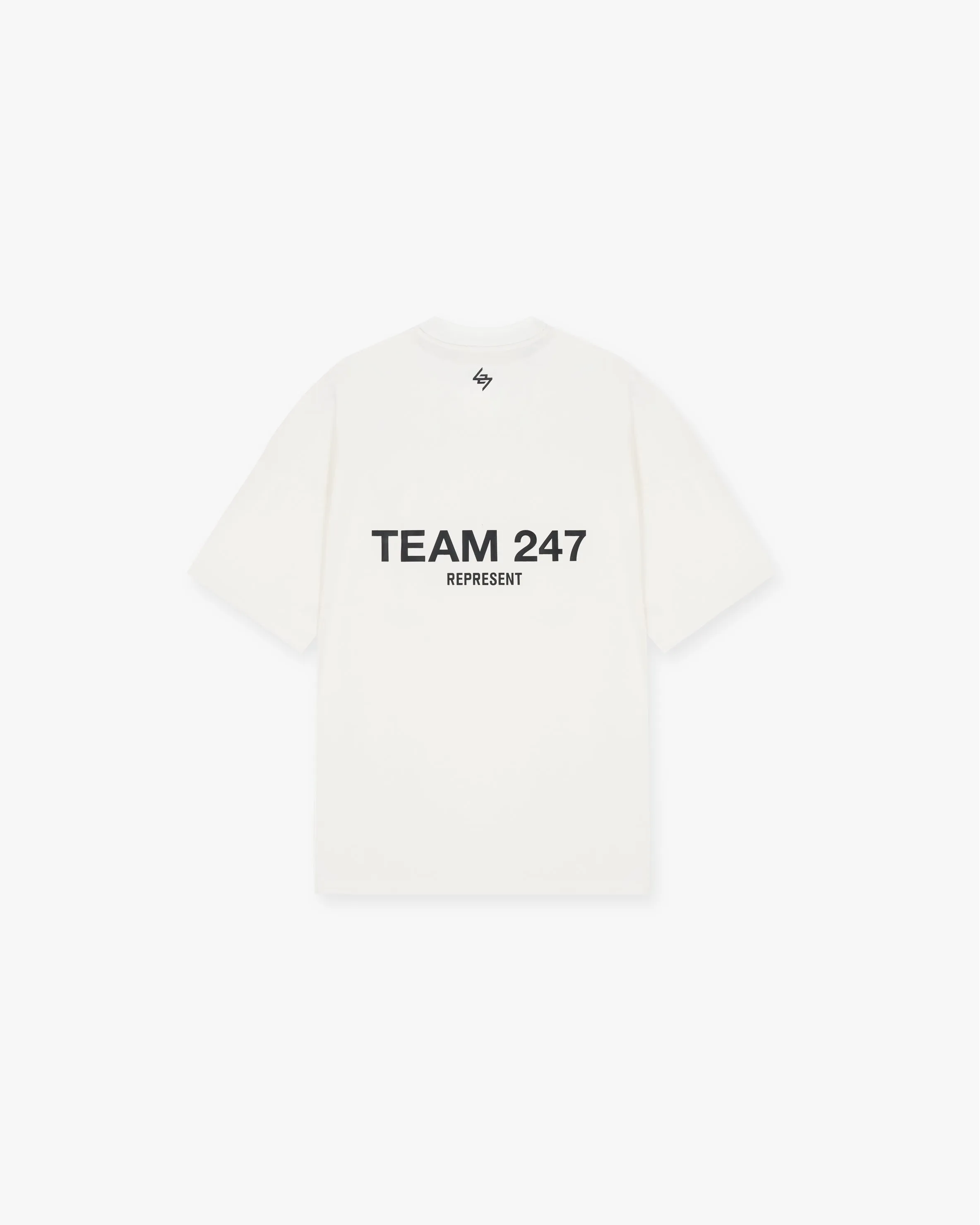 Team 247 Oversized T-Shirt - Flat White Fresh Comfort Style Effortless Style