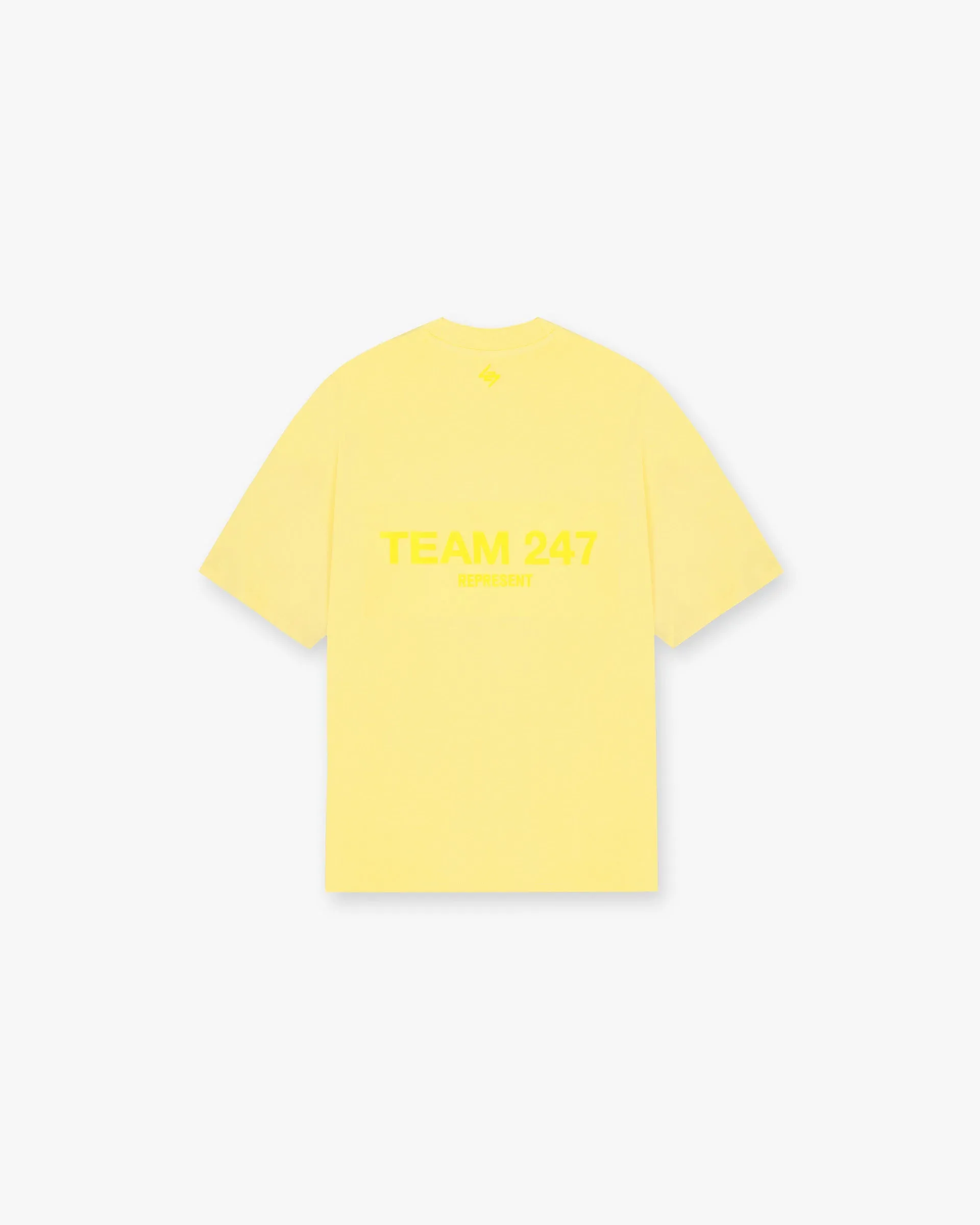 Team 247 Oversized T-Shirt - Lemon Relaxed Fit Design Fashionable