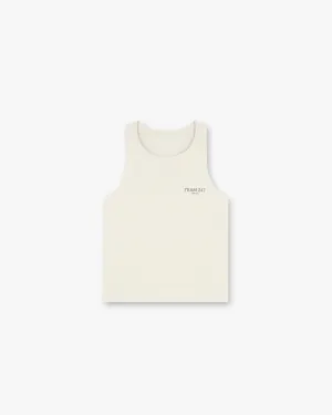 Team 247 Run Vest - Cream Classic Comfort Style