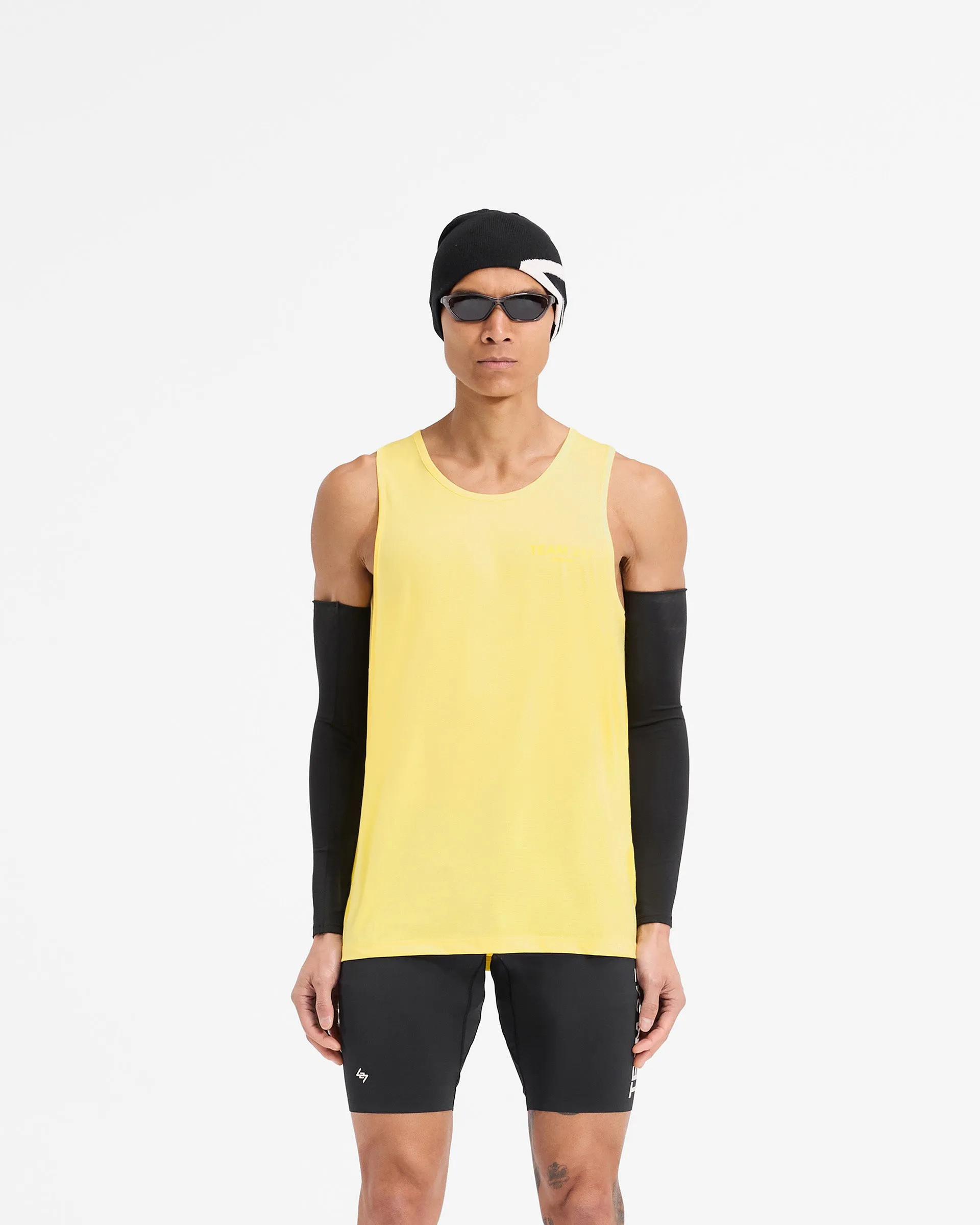 Team 247 Run Vest - Lemon Luxury clothing Fashion Forward