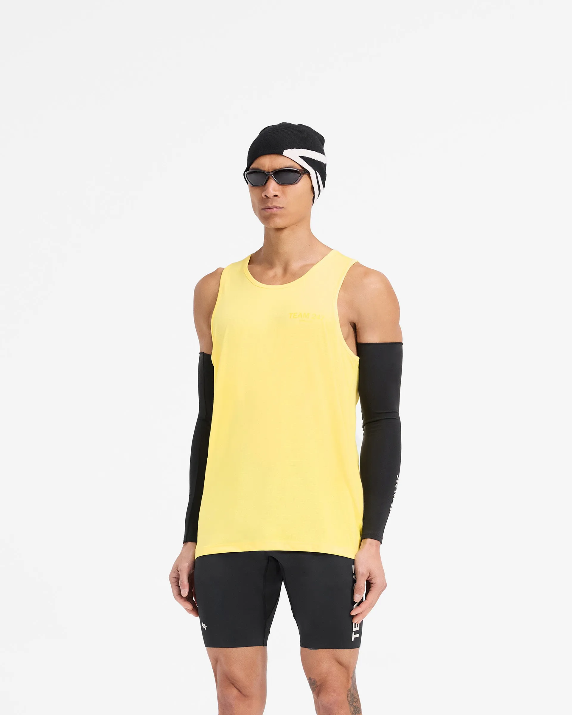 Team 247 Run Vest - Lemon Casual Fashion Athletic Wear