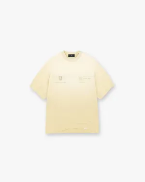 Team Rep T-Shirt - Light Yellow Low Impact Processing short sleeved