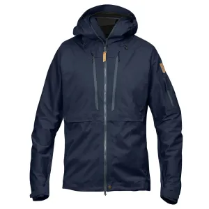 Waterproof Fabric Fjallraven Keb Eco Shell Jacket Dark Navy