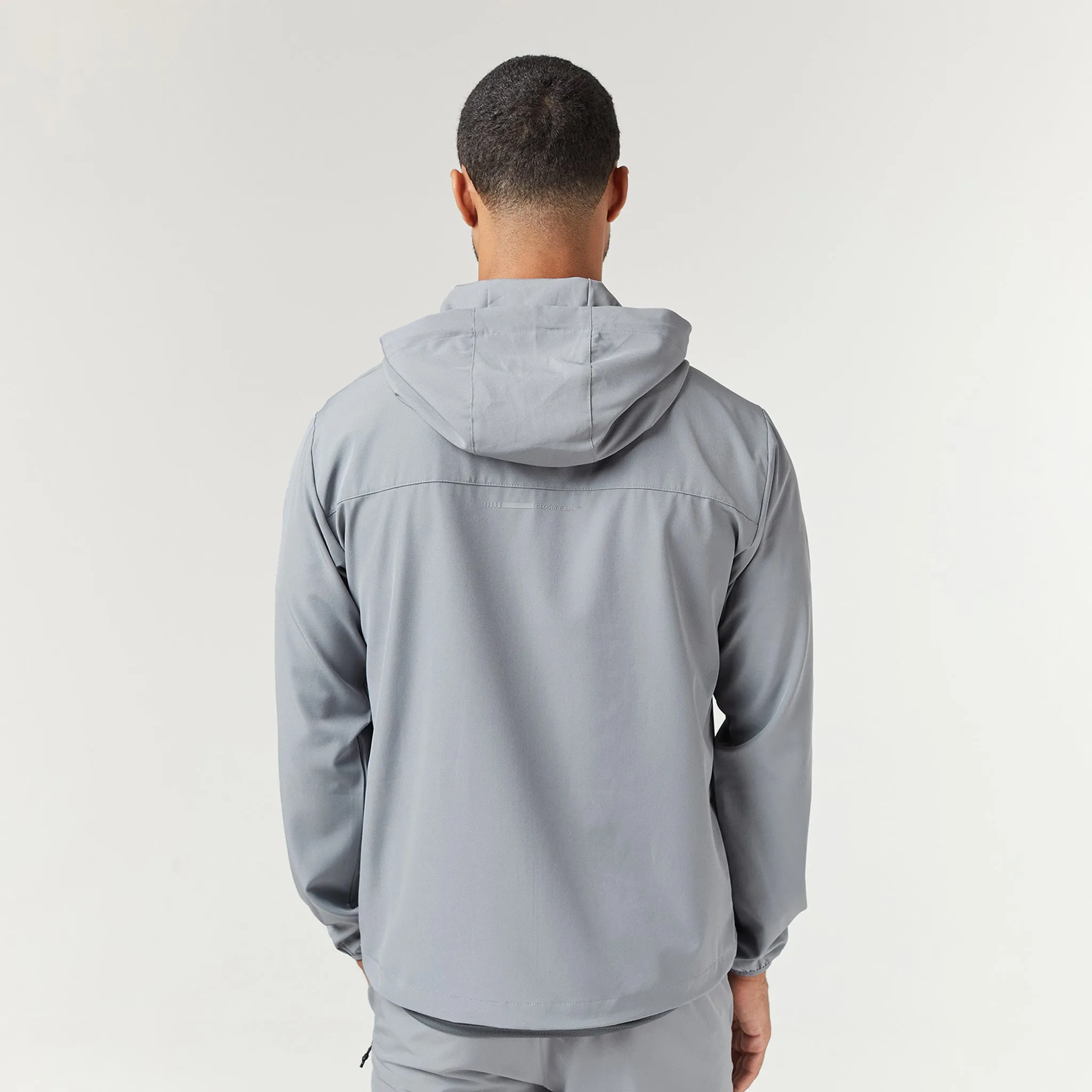 Tech Pocket Windbreaker | Mid Grey HeatRetentionTechnology