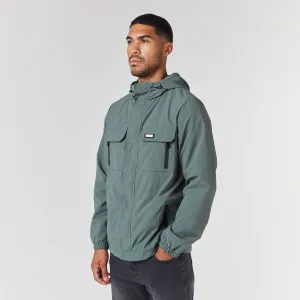 Tech Utility Jacket | Sage Changeable Style Long Sleeves