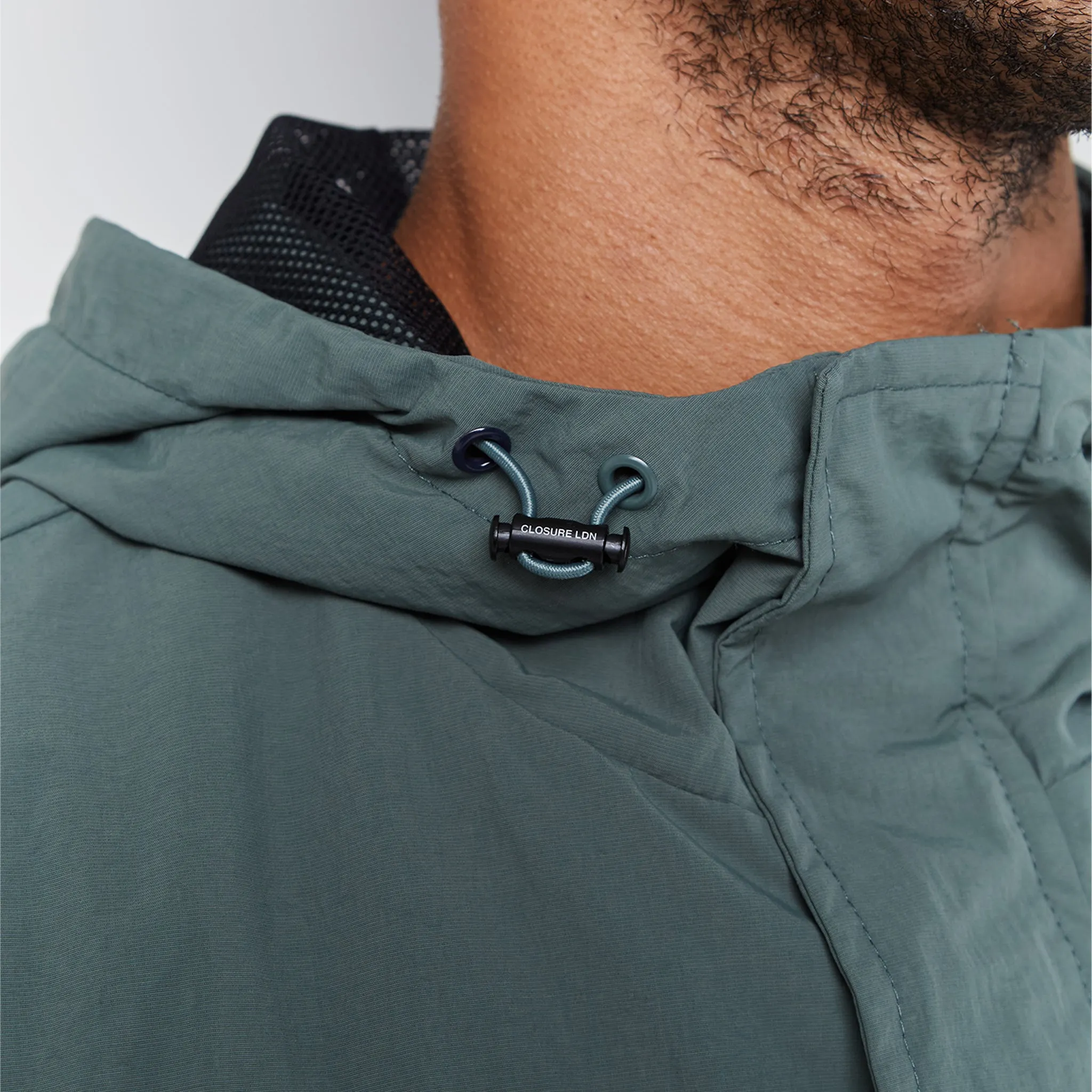 Tech Utility Jacket | Sage Cool Tone