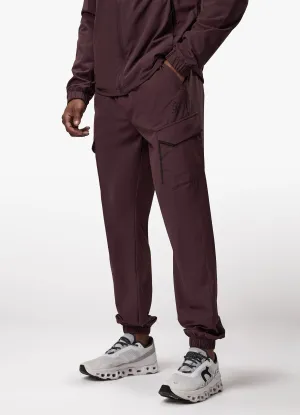 Gym King Elite Ripstop Tracksuit Bottom - Deep Plum Work Friendly Perfect Comfort