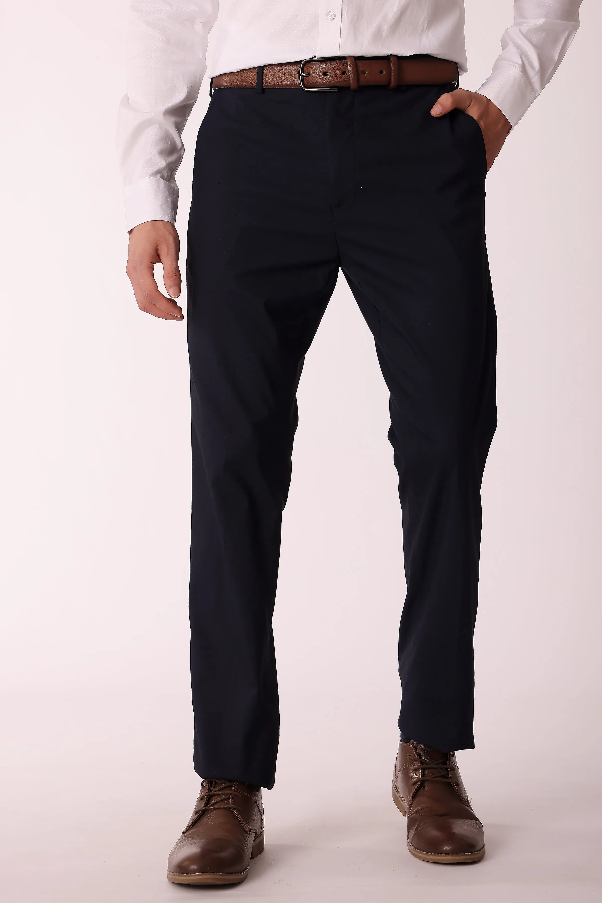 Belt loops Bold Design Men's Cotton stretch Slim Fit Chinos