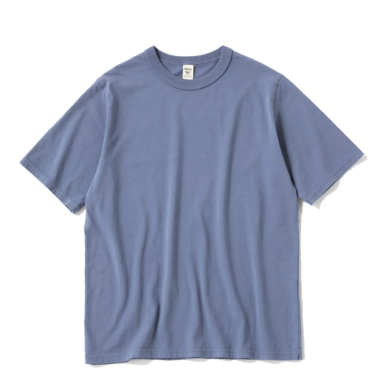 Flexible Collar Effortless Daywear Jackman Lead-Off T-Shirt Retro Saxe
