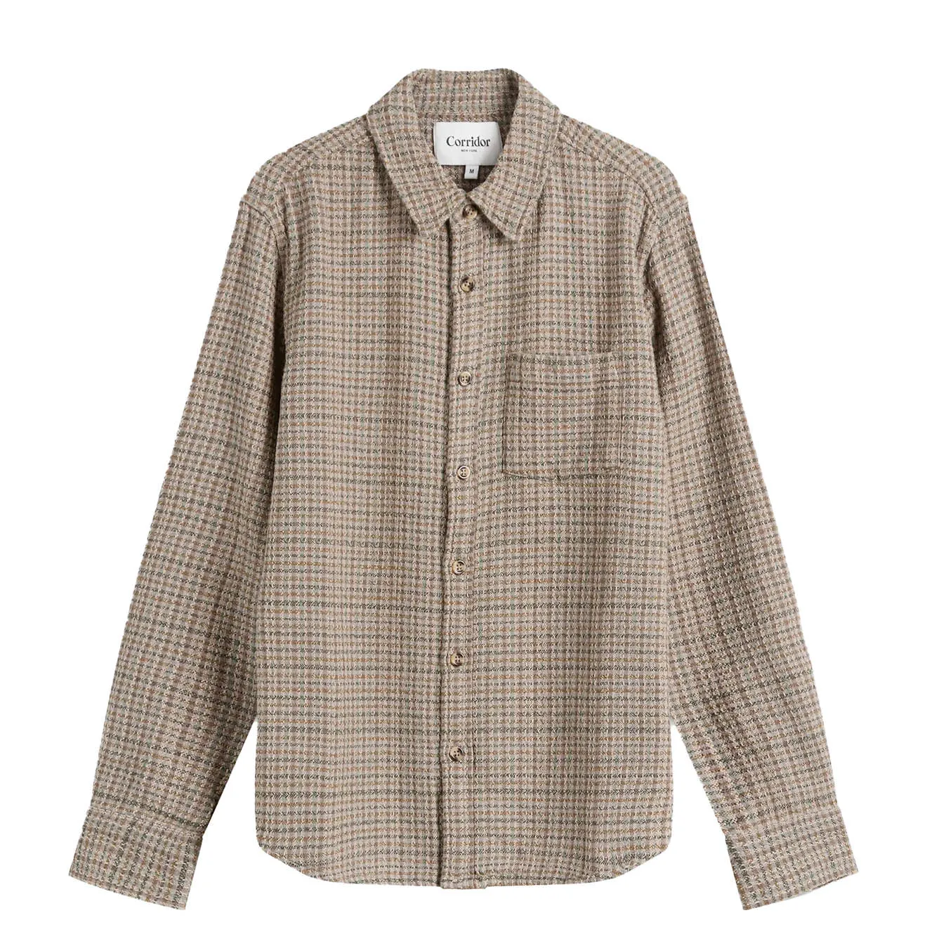 Corridor Moonrock L/S Shirt Taupe Must-Have Item