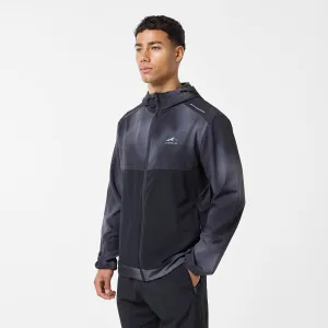 Magnetic Closure Options Cloud Print Jacket | Black