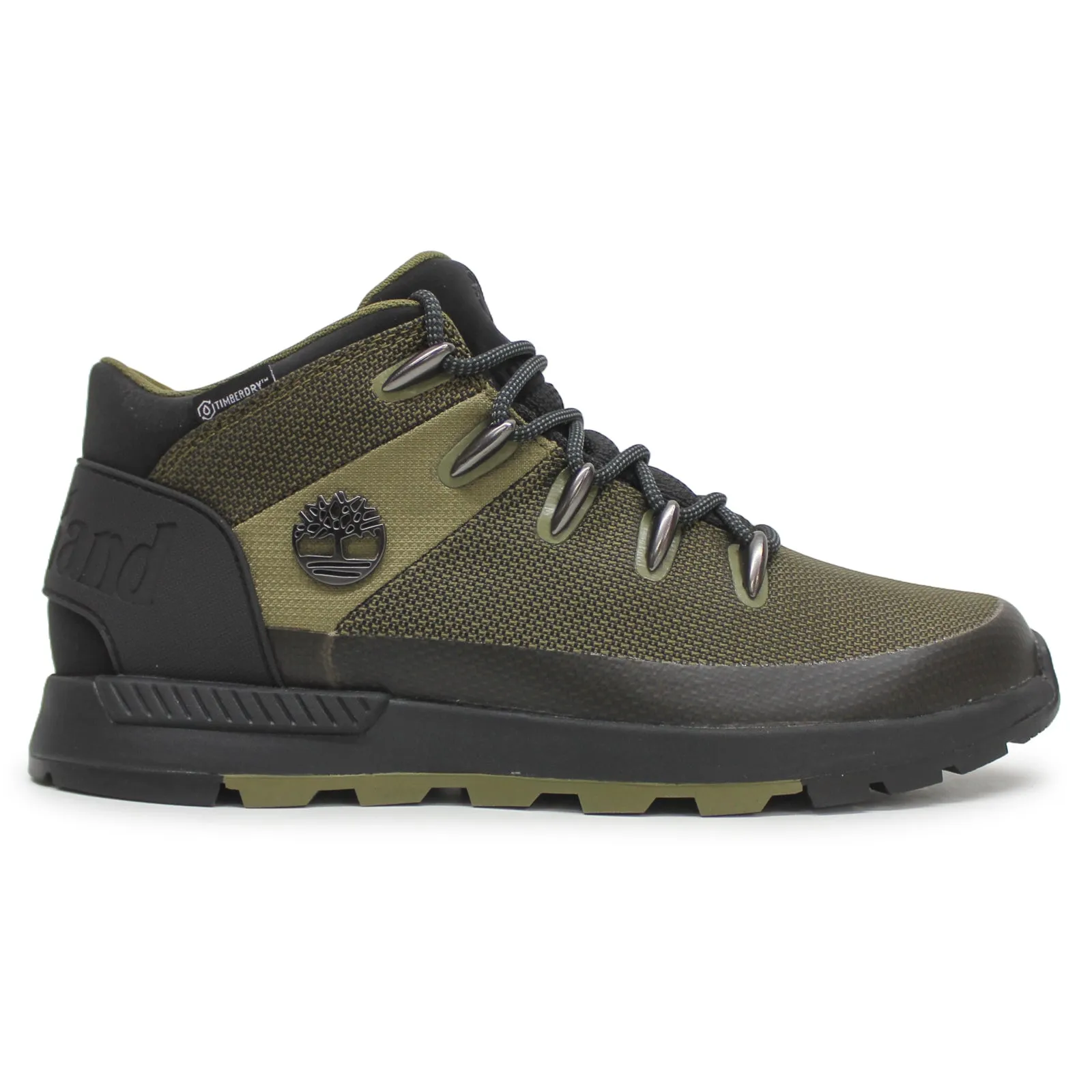 Timberland Sprint Trekker Mid Textile Men's Lace Up Military Olive Boots Urban Hiker Bold Life