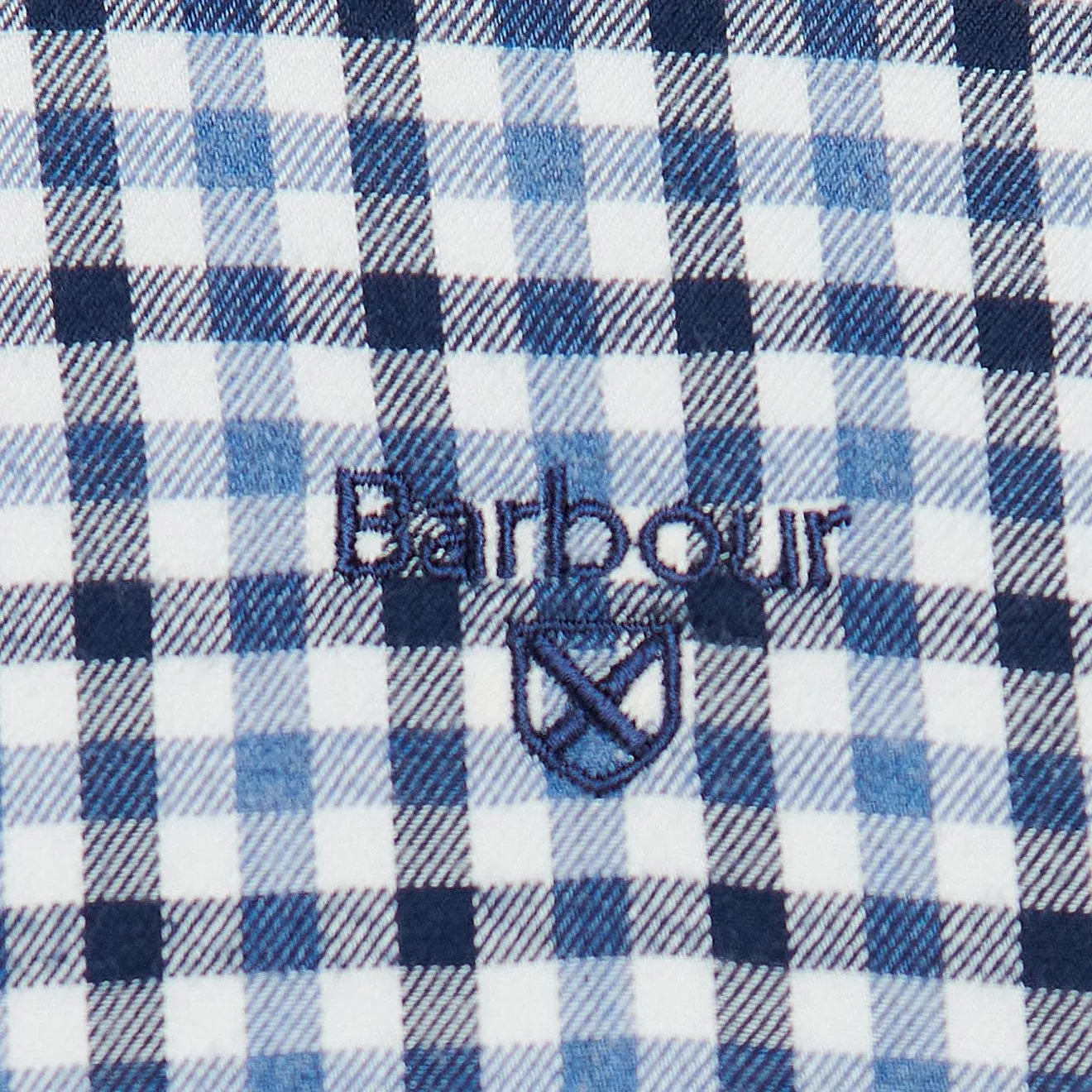 Barbour Finkle Tailored Fit Shirt Navy Interview Ready Essential Wardrobe