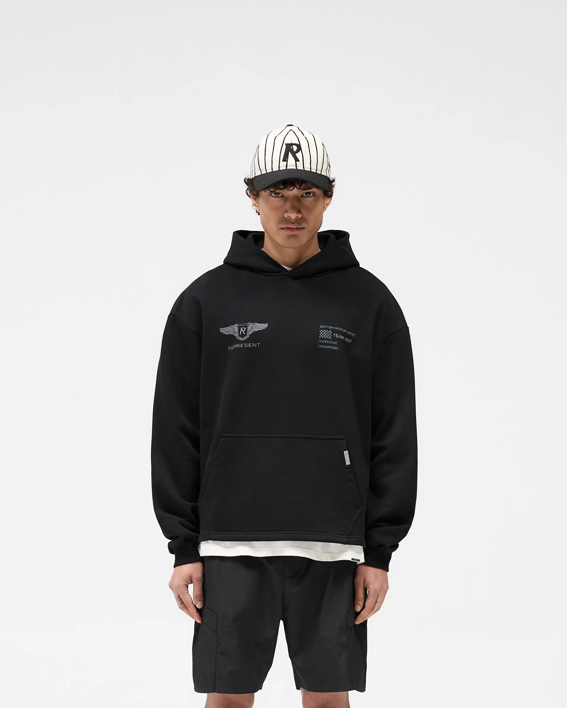 Daily Use Stylish Essentials Team Rep Hoodie - Black