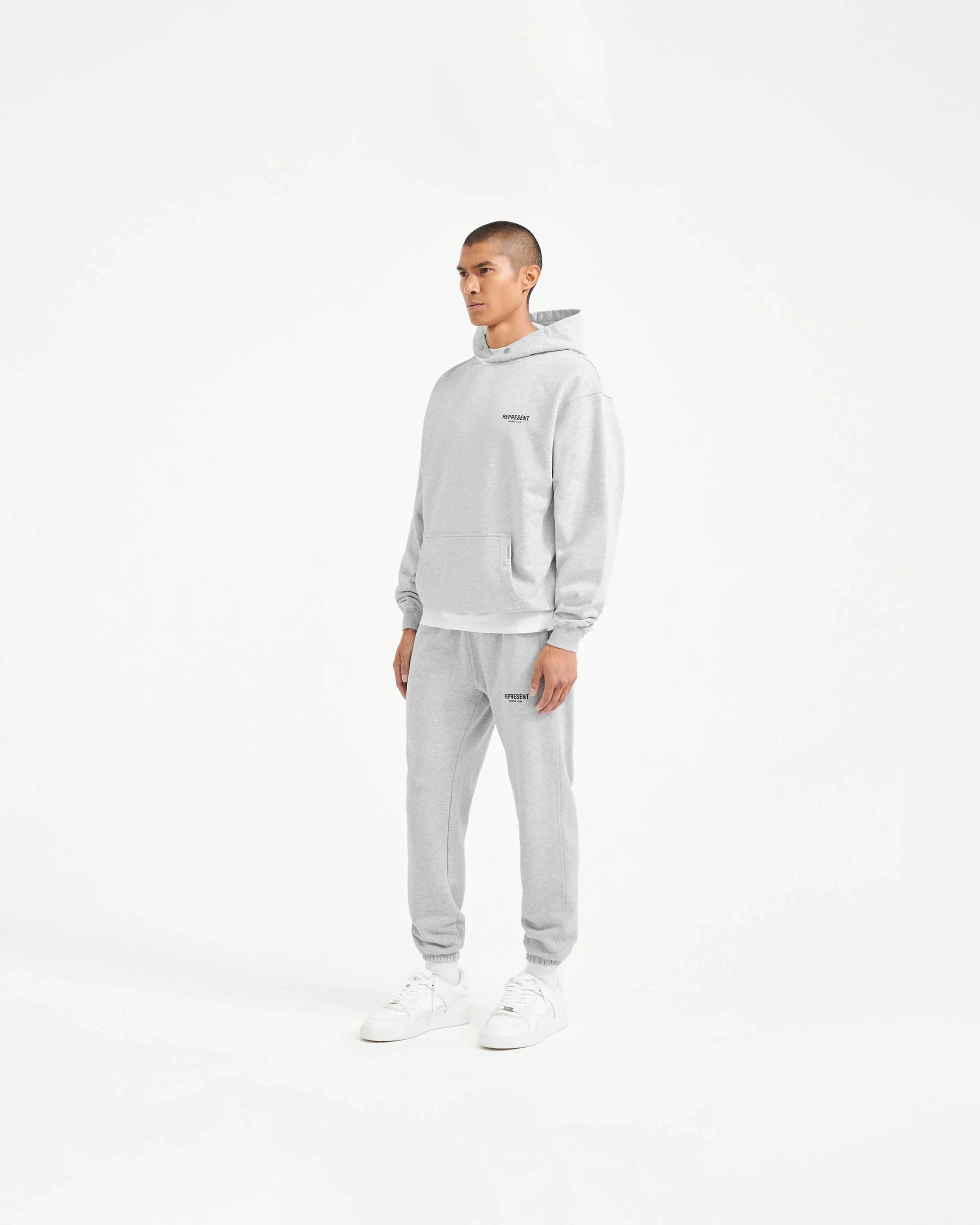 Premium Comfort Represent Owners Club Hoodie - Ash Grey