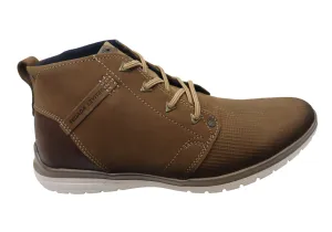 Casual Footwear Pegada Jetta Mens Comfortable Leather Boots Made In Brazil