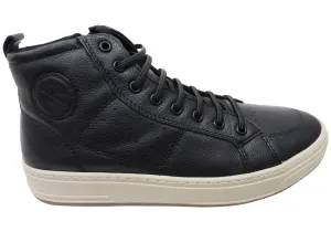 Comfort Lining Cold Weather Commuter Practical Style Ferricelli Alex Mens Comfortable Leather Casual Boots Made In Brazil