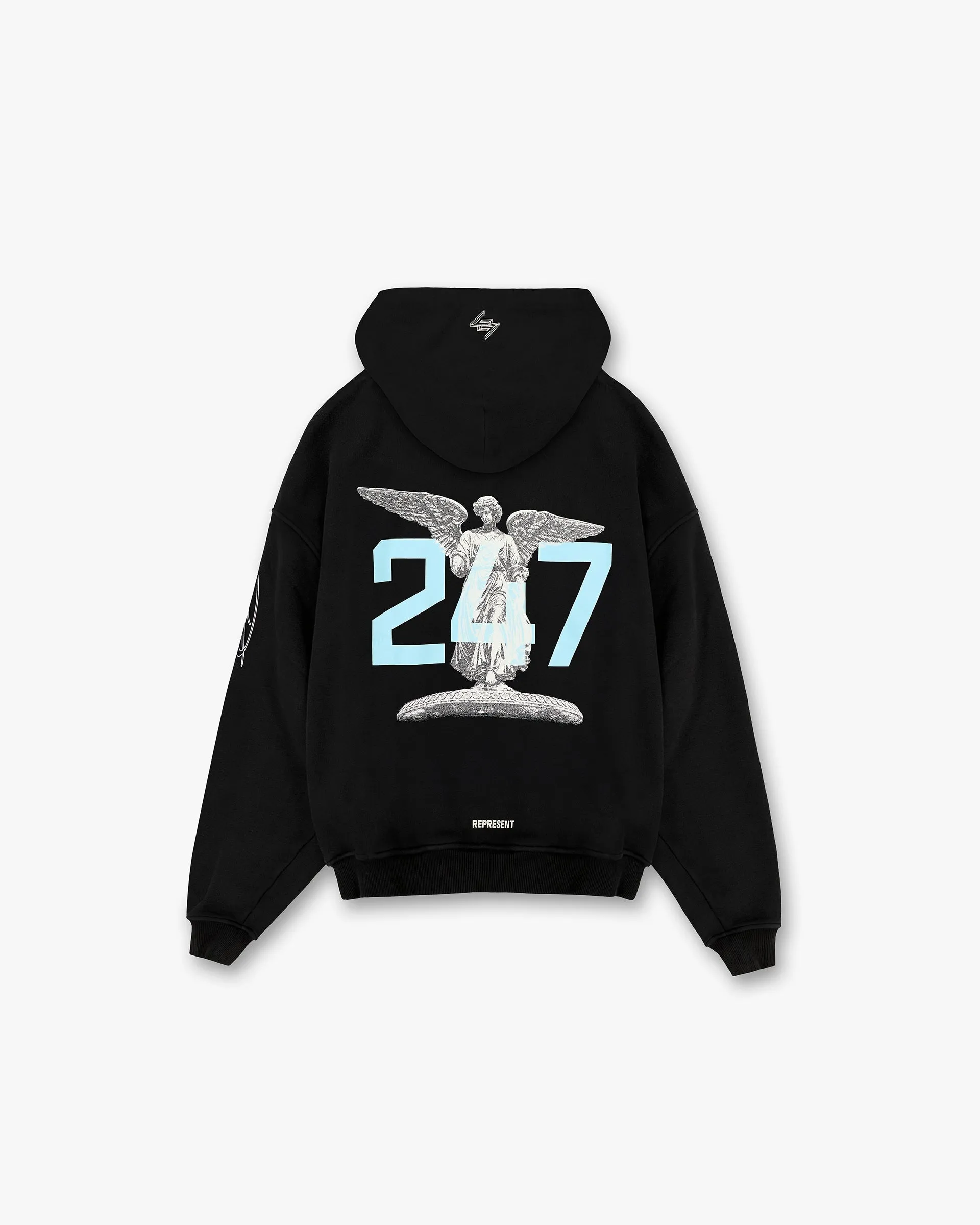 vacation wear Essential Sporty 247 New York Hoodie - Black