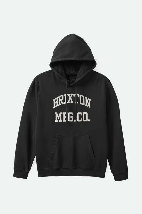 Brixton Mens Sweatshirt Varsity Broken In Hoodie Lightweight Wear