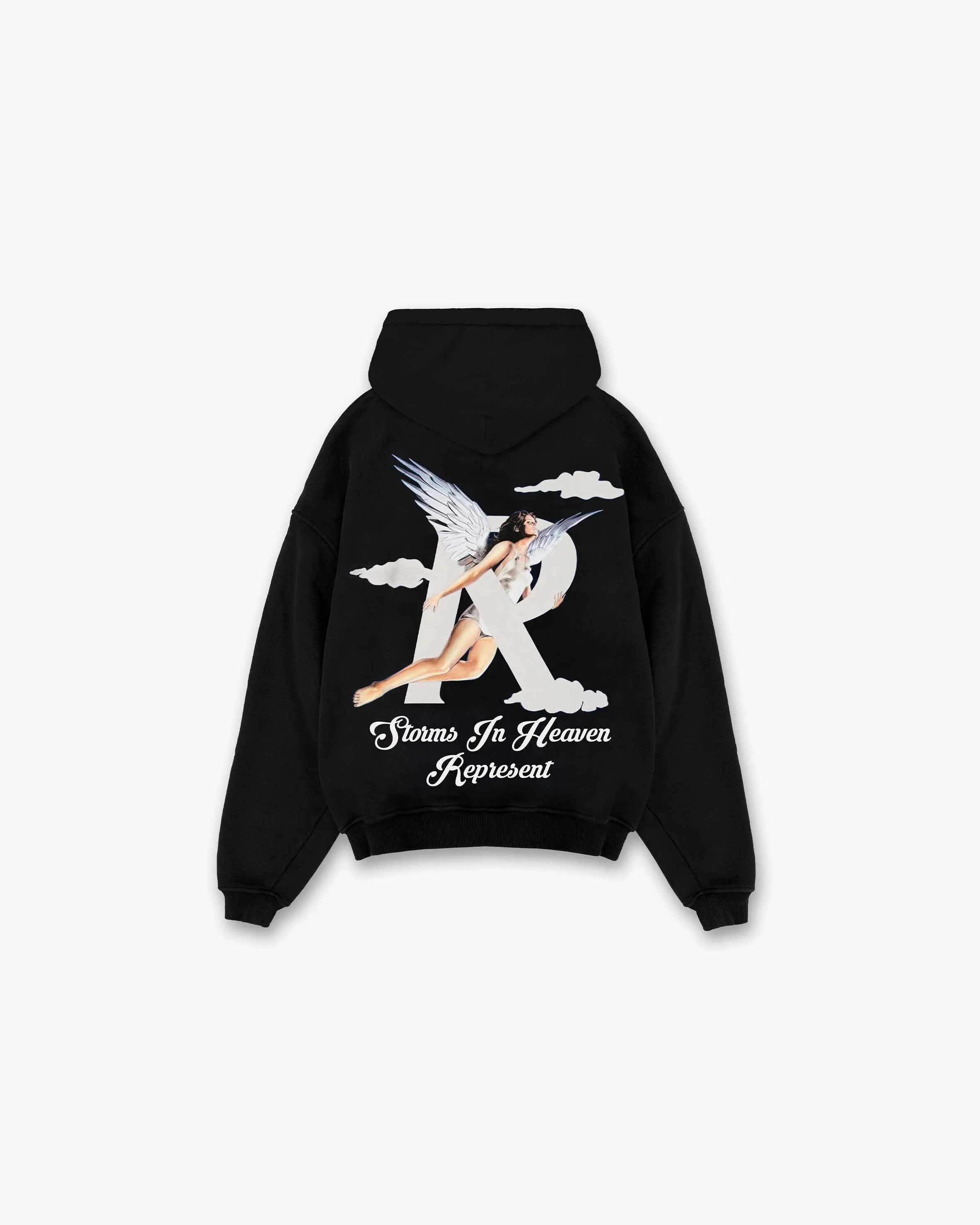Storms In Heaven Hoodie - Black UV resistant