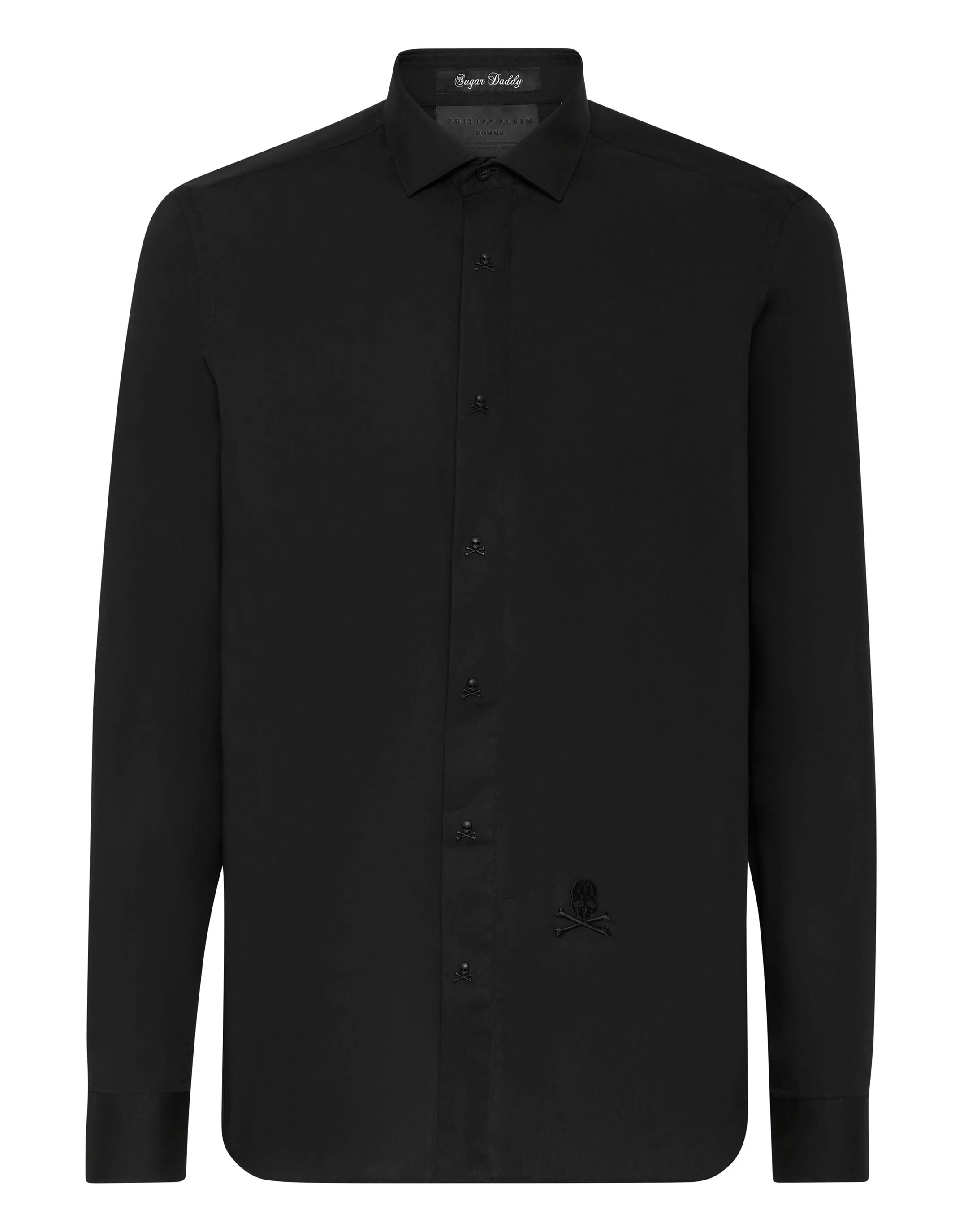 Shirt Sugar Daddy Cut LS Skull&amp;Bones Soft Material Thermal regulation