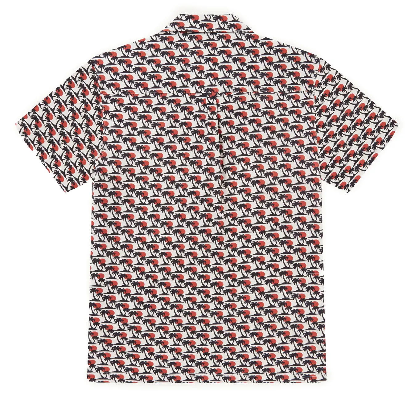 Sealskinz Bexwell UV Protection SS Jersey Palm Print Shirt Navy Handcrafted Detail