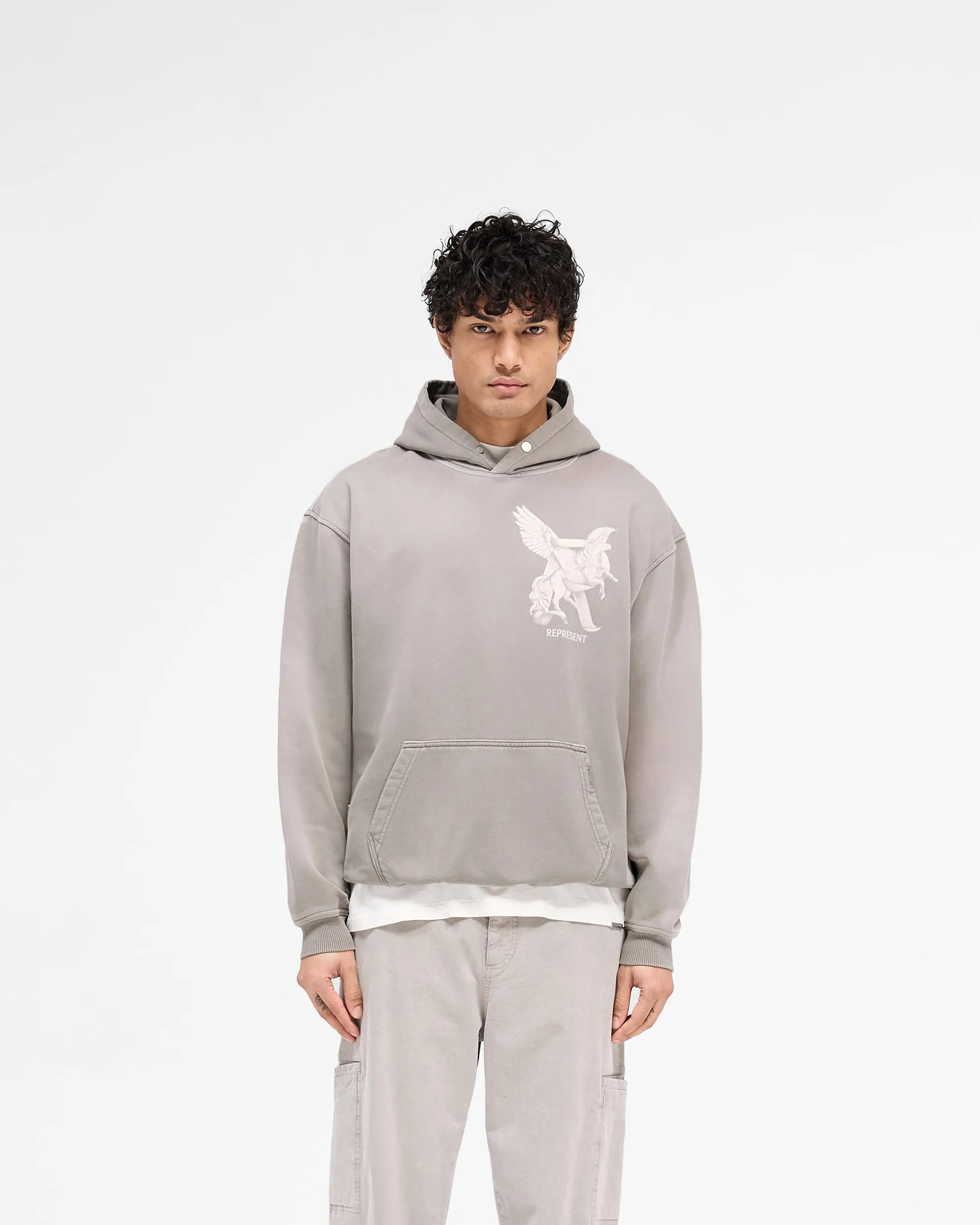 Cozy clothing Elegance In Motion Hoodie - Thunder