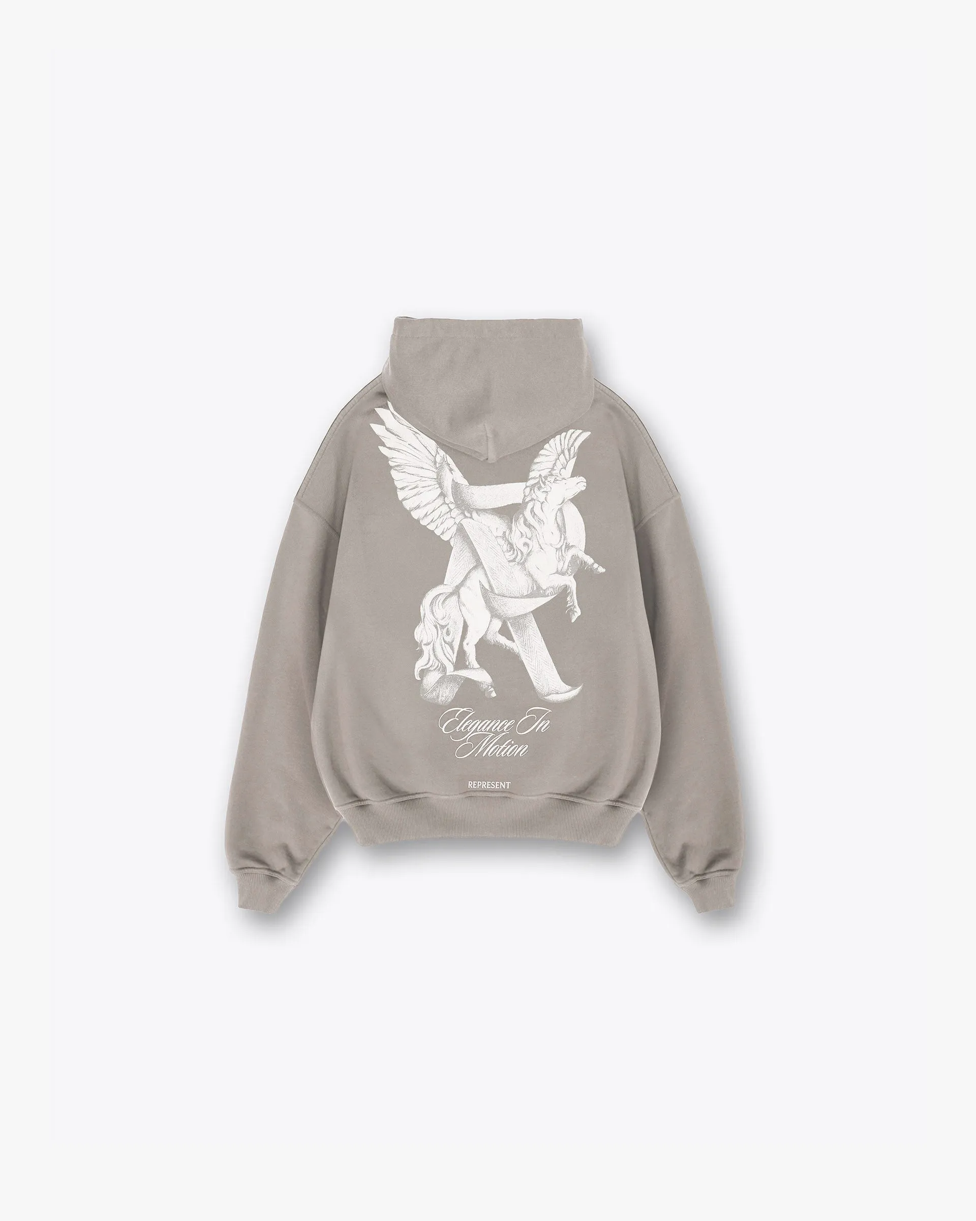 Elegance In Motion Hoodie - Thunder Cozy Warmth