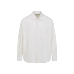 Odor control Light Cream Cotton Regular Shirt