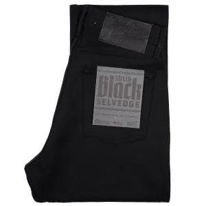 Everyday Ready True Guy - Solid Black Selvedge - 36" Long Inseam