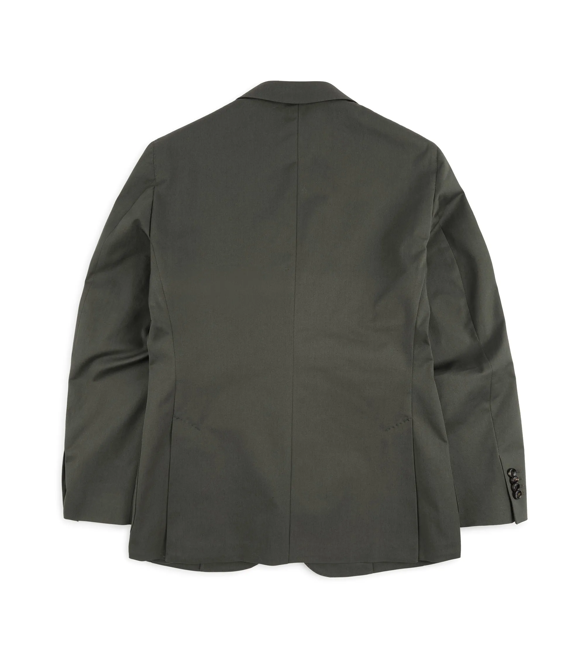 Classic Casual Look Trunk Walbrook Cotton Suit Jacket: Olive