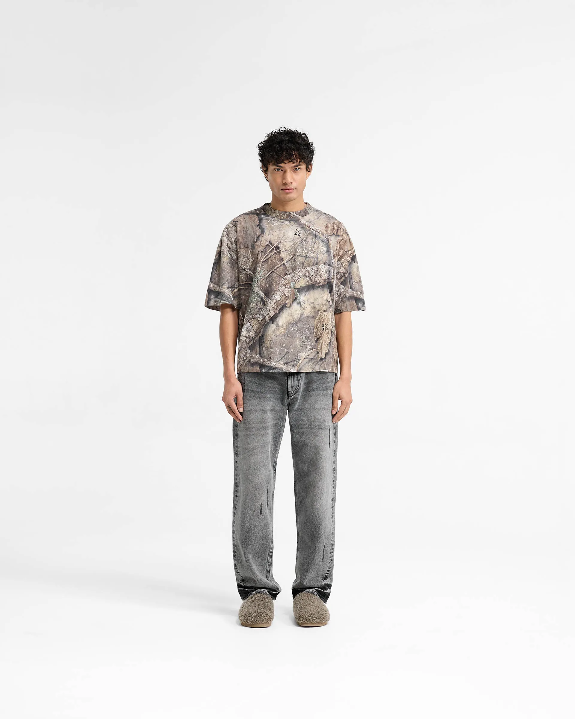 Realtree? Camo T-Shirt - Camo Silk combination Slim Fit Wear