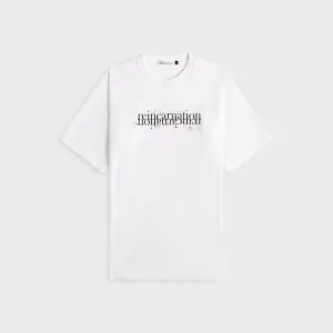 Undercover Tee - White cotton material Comfy Choice