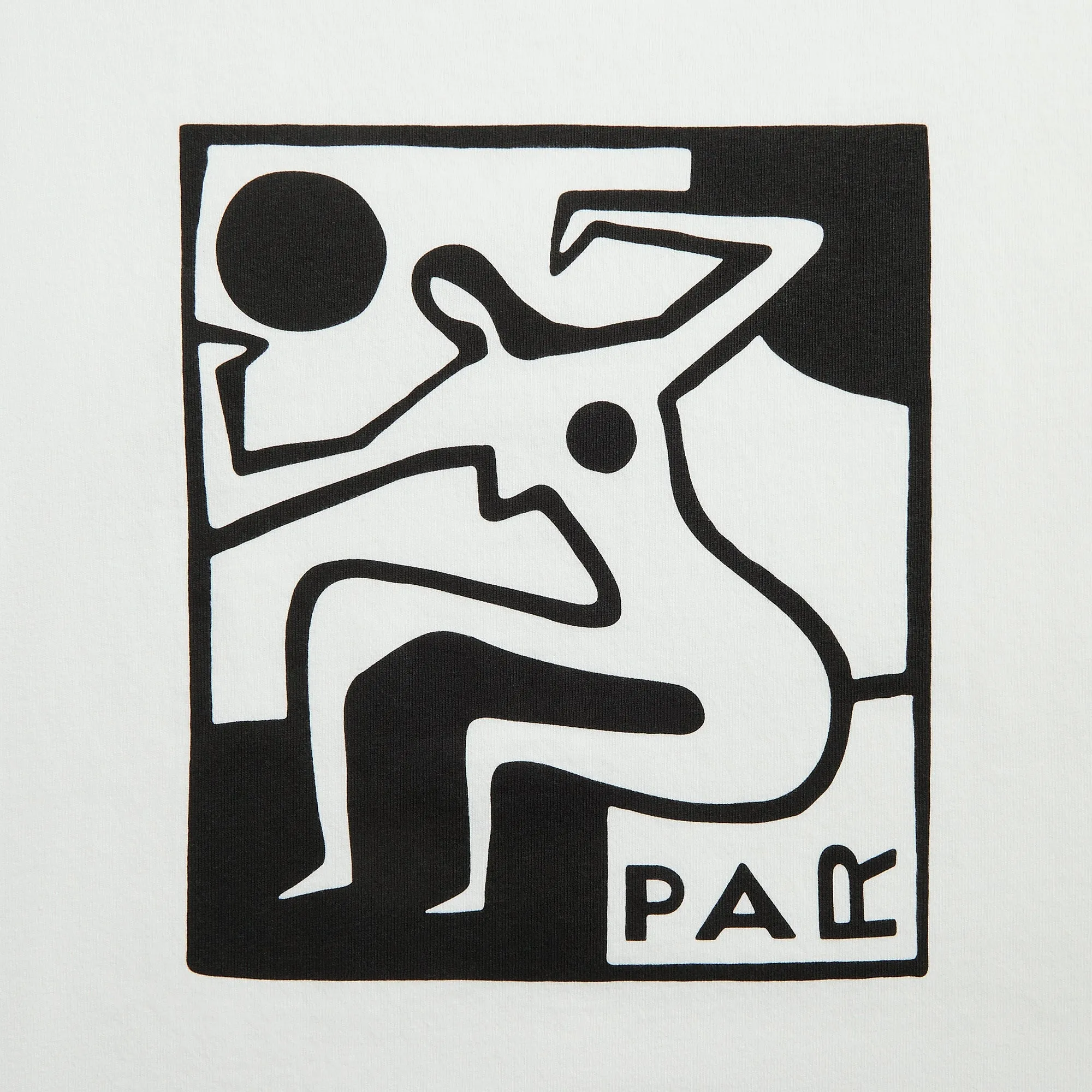 Teenager fashion Lightweight Fabric by Parra Ball Sports Tee - White