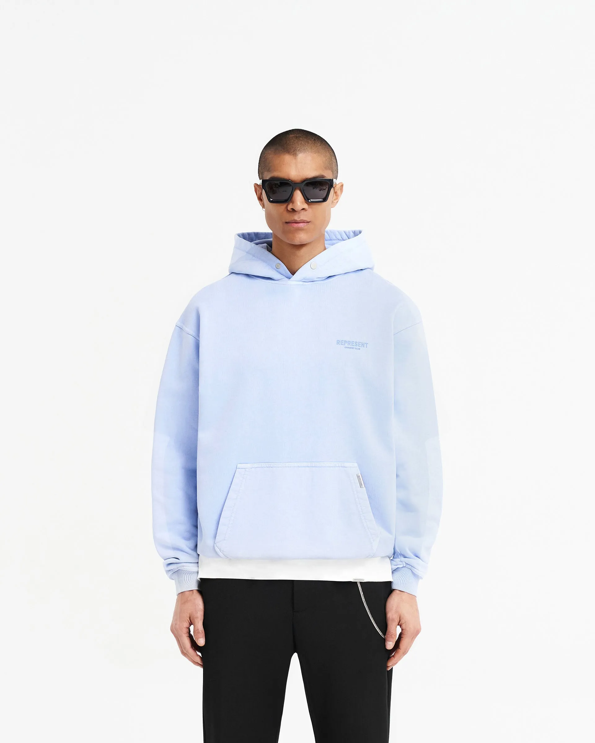 Lightweight Wear Represent Owners Club Hoodie - Vista Blue