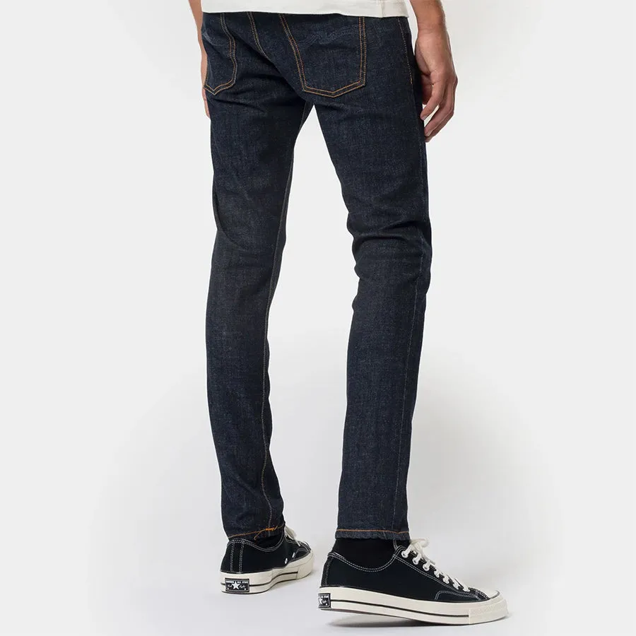 Grab And Go Street Casual Nudie Jeans - Tight Terry Jeans in Rinse Twill