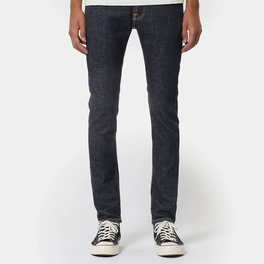 Nudie Jeans - Tight Terry Jeans in Rinse Twill Active Lifestyle Cool And Clean