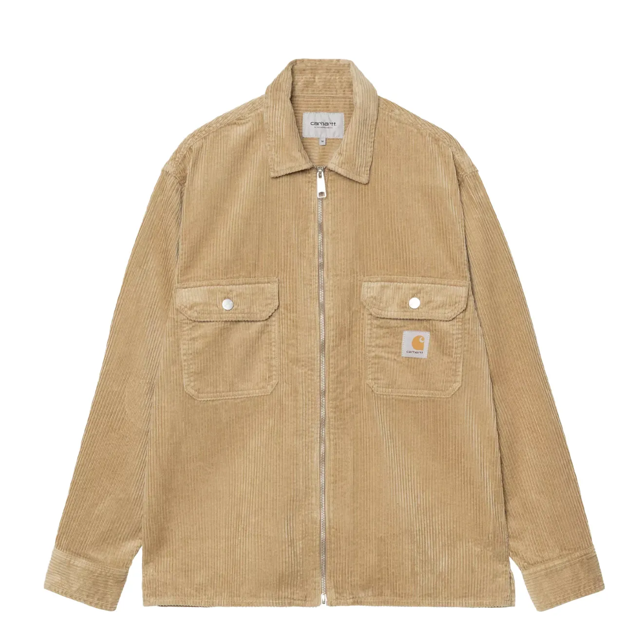Carhartt WIP Reynold Shirt Jac Leather Rinsed Dressy look Durable Buttons
